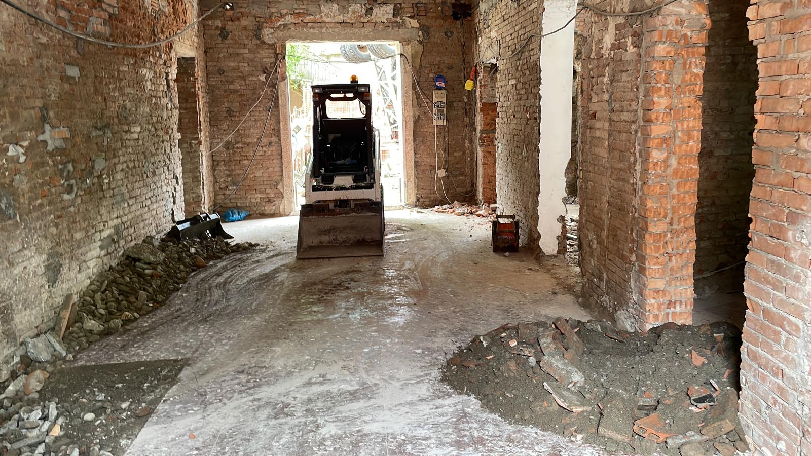 Progetto pulizia cantieri
